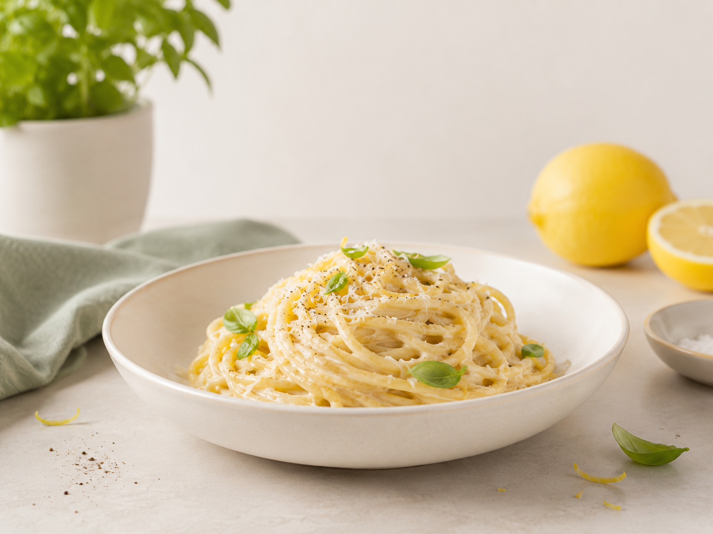 Zitronenpasta